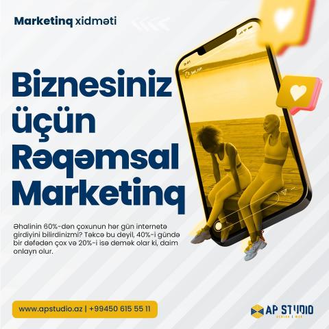 Biznesiniz üçün Rəqəmsal Marketinq