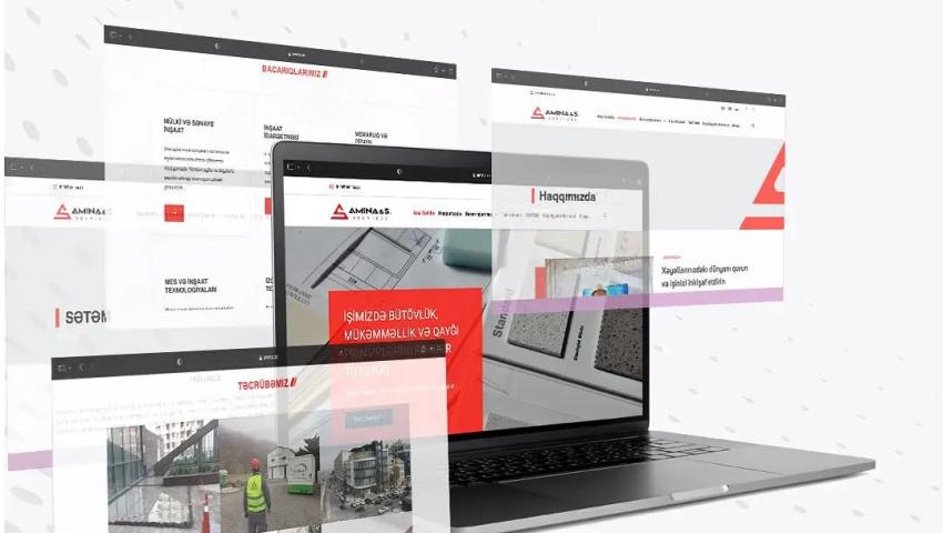 Amina&S Services xidmət saytı