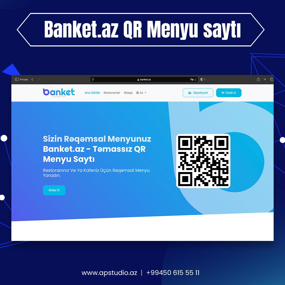 Banket.az - QR Menyu Sistemi